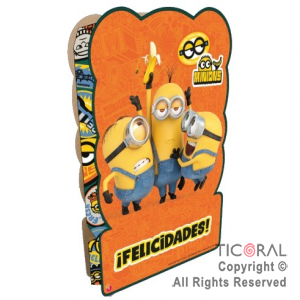 MINIONS PI�ATA CARTON x 1